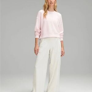 🌟 LULULEMON SOFTSTREME PERFECTLY OVERSIZED CROPPED CREWNECK SWEATER NWT 🌟